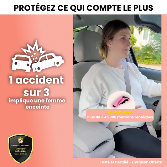 Ceinture de Sécurité et Antichoc Femme Enceinte